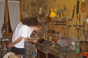 Raffu e Jan all'opera nel Laboratorio