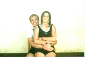Raffu e Silvia, foto post-partita