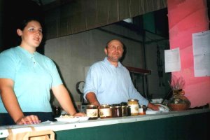 Giorgia e il presidente Lucio